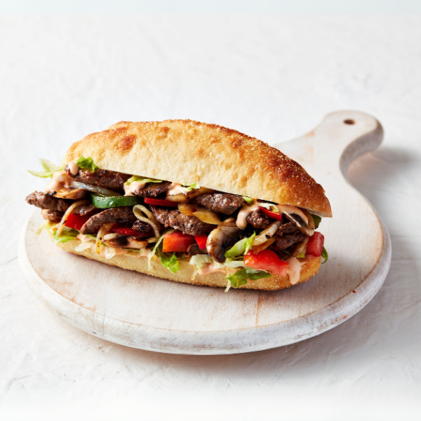 Baguette Beef Menu